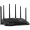 Router Wireless Gaming ASUS TUF-AX6000 WiFi 6  Dual-Band Quad-Core 2.0GHz CPU 256MB/512MB AiProtection Pro AiMesh  Negru