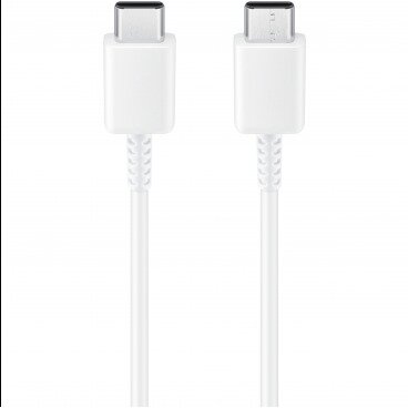Cablu Date si Incarcare USB-C - USB-C Samsung EP-DW767JWE, 25W, 1.8m, GP-TOU021RFCWW, Bulk (Alb) - imagine 2