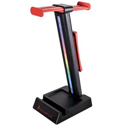 Stand Casti Vinson N1 Dual Gaming RGB Negru