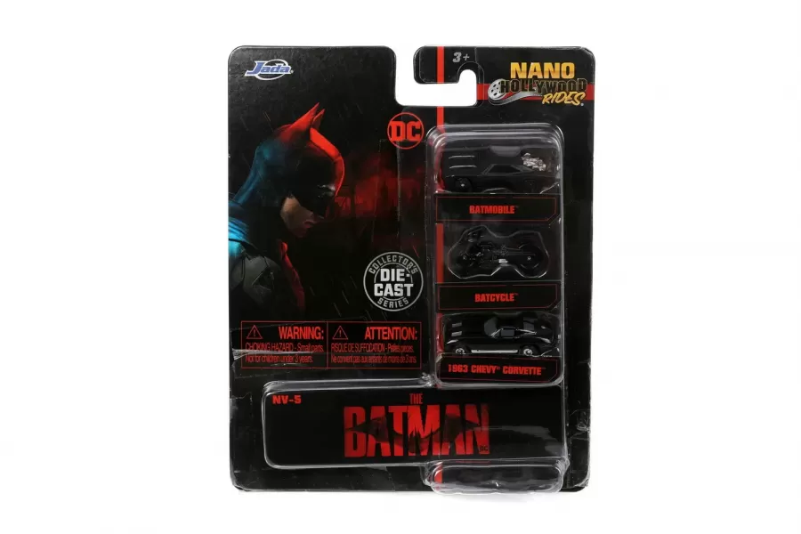 Set Simba Vehicule nano batman 4cm
