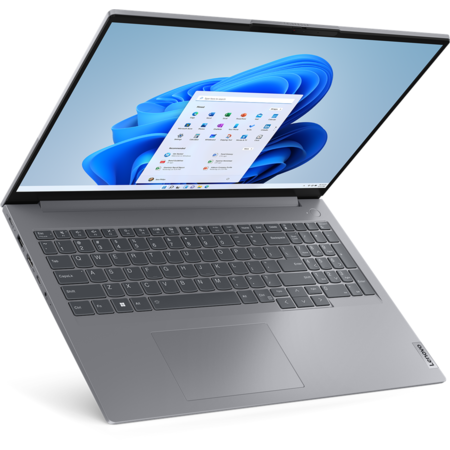 Laptop Lenovo ThinkBook 16 G6 WUXGA 16 inch AMD Ryzen 7 7730U 16GB 512GB SSD Windows 11 Pro Grey