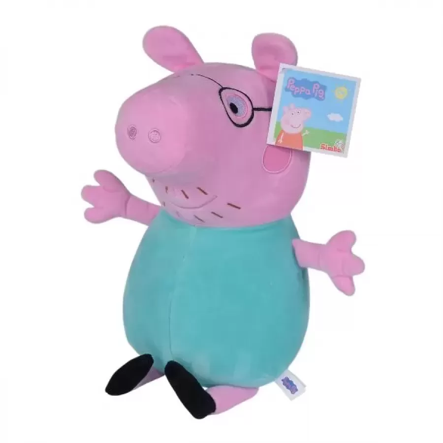 Jucărie Simba Peppa pig plus daddy pig 20cm