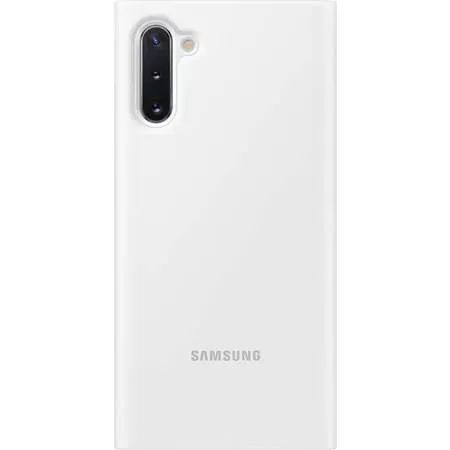 Husa Book Led View Samsung Resigilata  Galaxy Note 10 White
