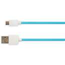 USB-A Micro UBS-A Alb/Albastru
