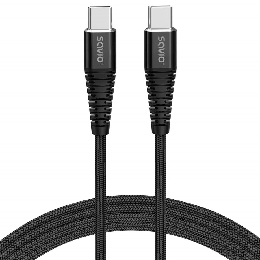 Cablu Date/Incarcare USB-C USB-C 2m Negru