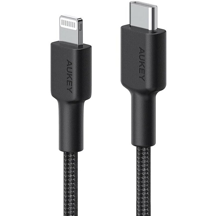 Cablu Date/Incarcare USB-C Lightning 2m Negru