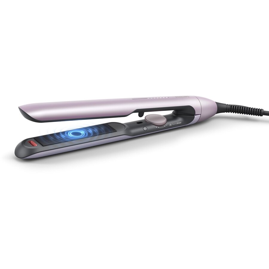 Placa Indreptat Parul Min 120 °C Max 230 °C 30s 30min 1,8m 110 - 240V 2,5cm Roz
