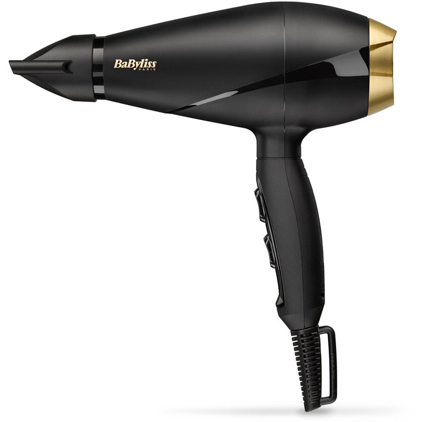 Uscator De Par 2000W Cablu 28m 2 Niveluri Incalzire 2 Niveluri Viteza Negru/Auriu