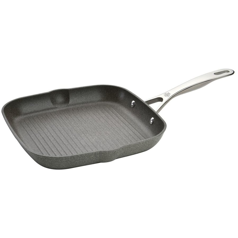 Tigaie Grill Patrata Aluminiu Titan Granit