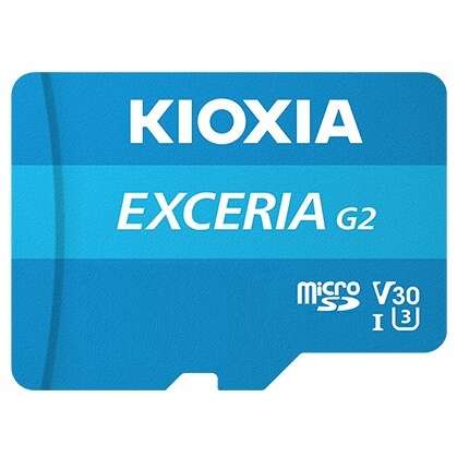 Card Kioxia Exceria Gen2 microSDXC 64GB UHS-I U3 V30