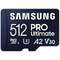 Card Samsung Ultimate microSDXC 512GB UHS-I U3