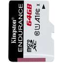 Card Kingston Technology High Endurance 64GB MicroSD UHS-I Class 10