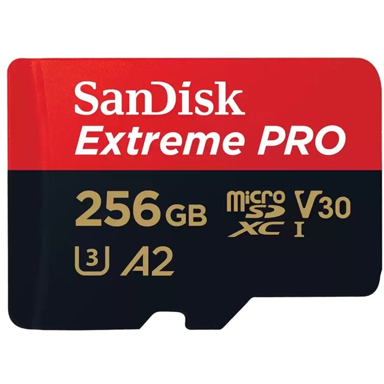 Card Extreme PRO 256GB MicroSDXC UHS-I Class 10