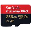 Card Sandisk Extreme PRO 256GB MicroSDXC UHS-I Class 10