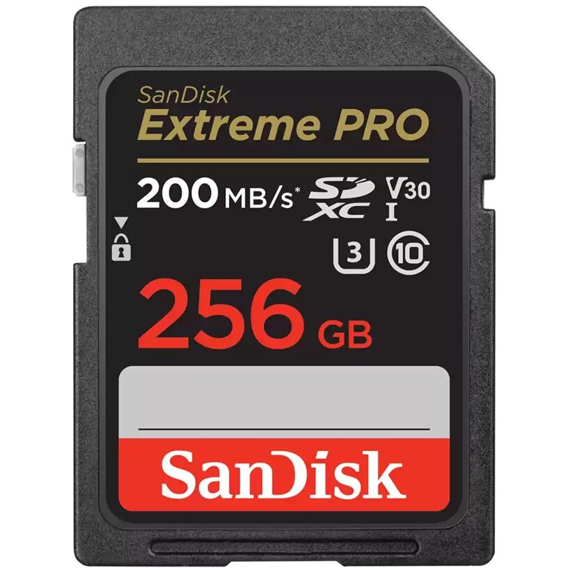 Card Extreme PRO 256GB SDXC UHS-I Class 10