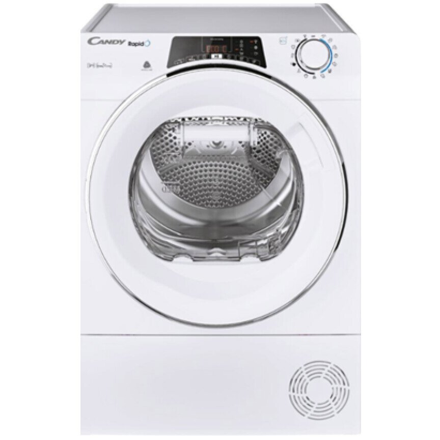 Uscator Rufe Rapido Pompa De Caldura 9kg  14Programe A++ Programe Scurte Easy Case WI-FI Alb