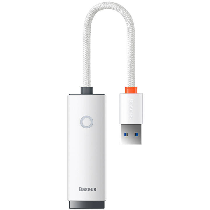 Cablu de date Lite Series, USB la RJ45, Viteza de pana la 1000 Mbps, Alb