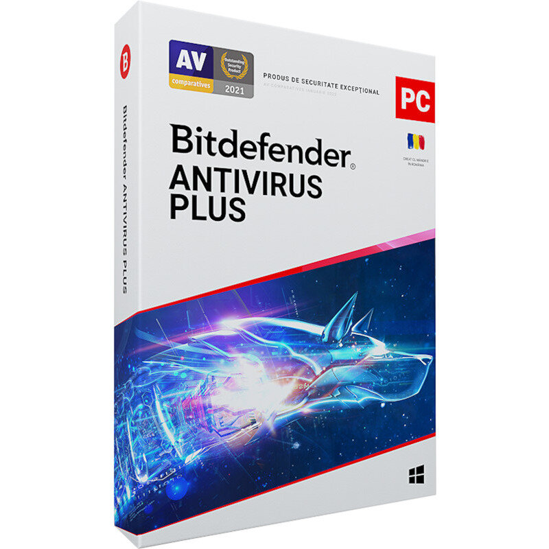Antivirus Plus  1 Dispozitiv  2 Ani  Licenta Noua  Retail