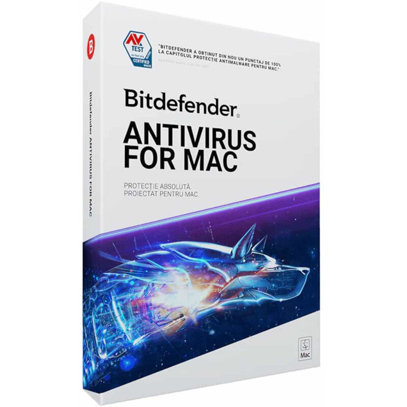 Antivirus Mac 1 Dispozitiv 1 An Licenta Noua Retail