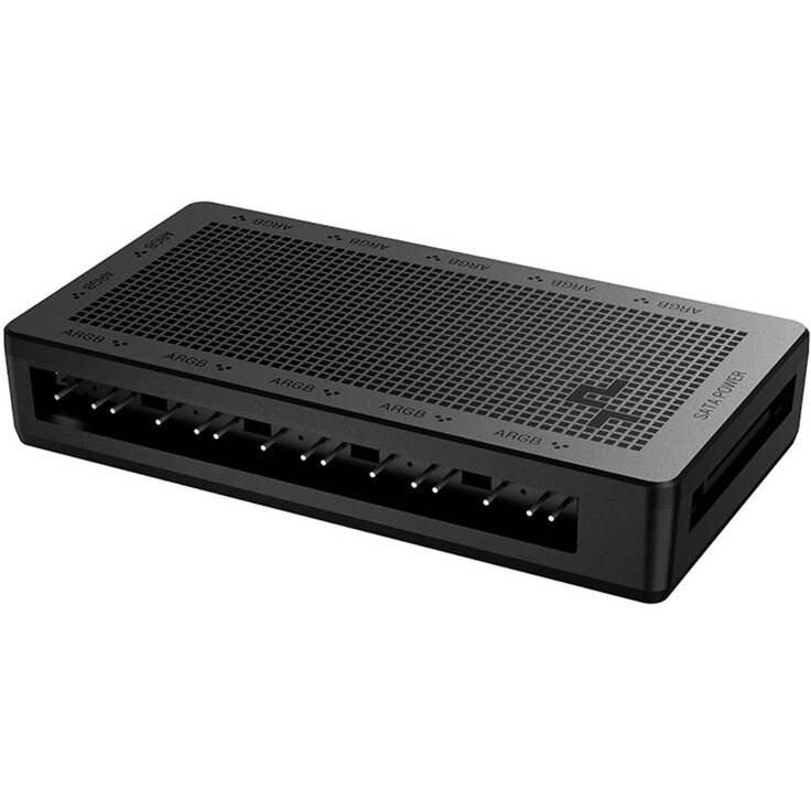 Fan Controller SC700 12-port ARGB Negru