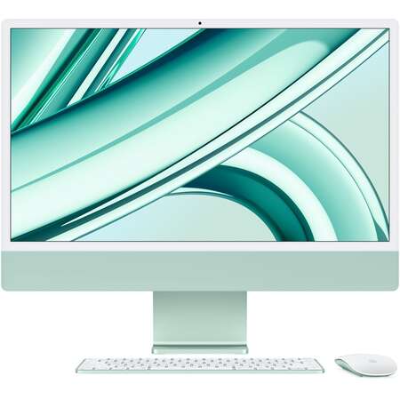 Sistem All in One Apple iMac 2023 Retina 4.5K 24inch 8GB 256GB SSD macOS Sonoma Green