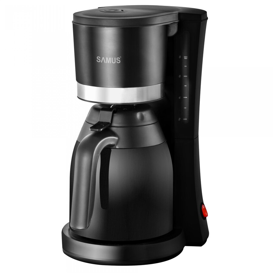 Filtru de Cafea ELITE Putere 800W 6-8 Cesti Negru