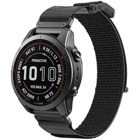 Accesoriu smartwatch TECH-PROTECT Scout compatibila cu Garmin Fenix 3/5X/3HR/5X Plus/6X/6X Pro/7X Black