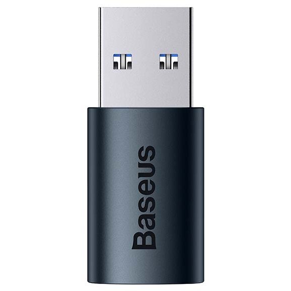 Cablu de date Mini OTG Ingenuity, USB 3.1 la USB-C, 10 Gbps, Albastru