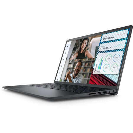 Laptop Dell Vostro 3520 15.6 inch FHD 120Hz Intel Core i3-1215U 8GB DDR4 256GB SSD Windows 11 Pro Edu 2Yr CIS Carbon Black