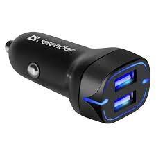 Incarcator Auto UCA-34 2xUsb 5V/3.4A Negru