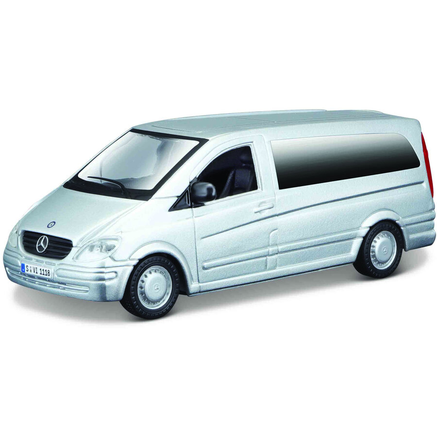 Macheta BBURAGO Mercedes Benz Vito Argintiu