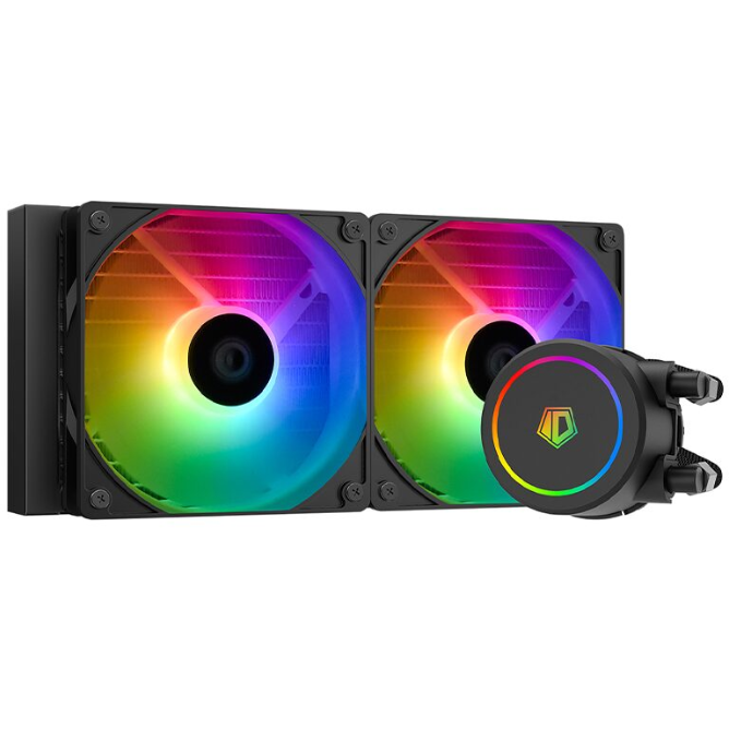 Cooler Procesor Fx240 Iluminare  ARGB Negru