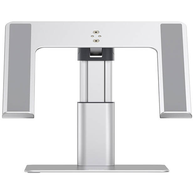 Stand Laptop Universal 17.3inch Metal Ajustabil Aluminiu Argintiu