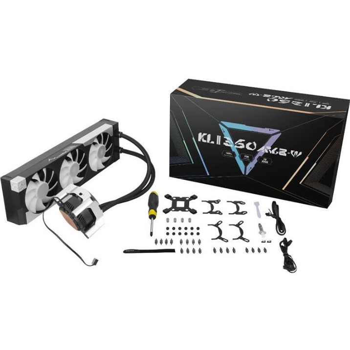 Cooler Procesor Segotep KL II 360 ARGB Negru — imaginea 5