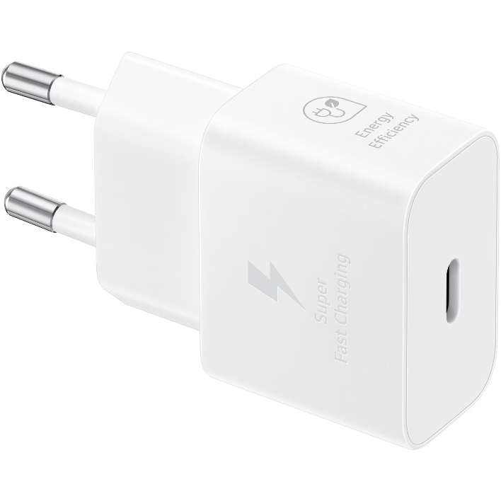 Incarcator 25W 3A  x1 USB-C Alb