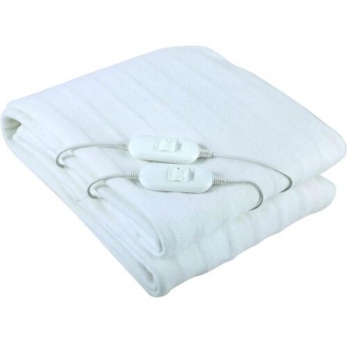 Patura Electrica Pentru Saltea/Pat Matrimonial 160 x 140cm Sistem Siguranta TPS Alb
