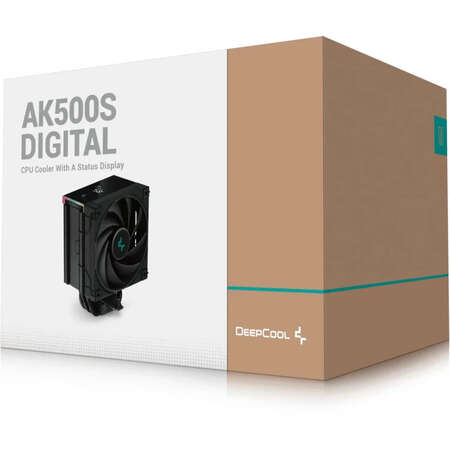 Cooler Procesor Deepcool AK500S Digital ARGB Display Negru