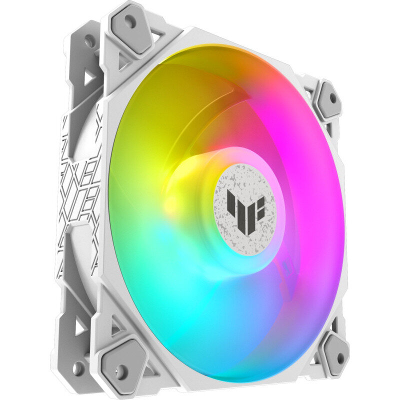Ventilator Asus TUF Gaming TF120 120mm ARGB Alb — imaginea 3
