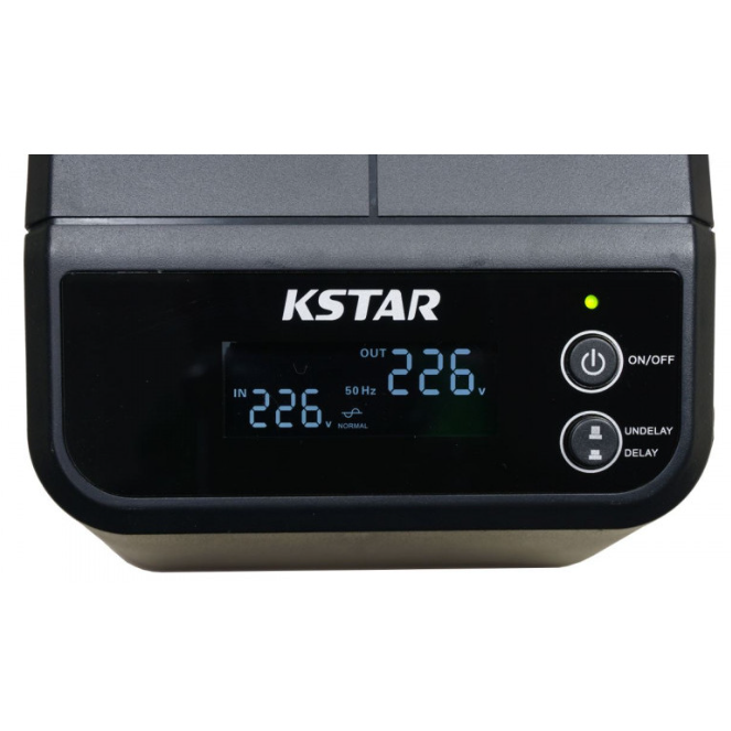 Regulator Kstar Automat Tensiune AVR 1000 Negru — imaginea 2