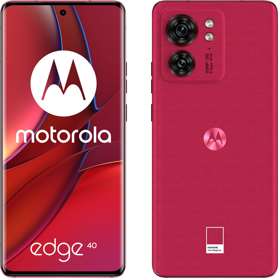 Smartphone Edge 40 5G Dual SIM Memorie 8GB 256GB Magenta