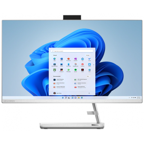 Sistem All in One IdeaCentre 3 FHD 27inch Intel Core i5-12450H 16GB 512GB SSD Windows 11 Home White