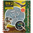 Scratchbook Dinozauri 25 Piese