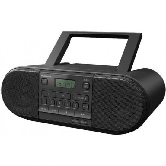 Aparat Radio Portabil CD FM  DAB + USB RMS 20W LCD Negru