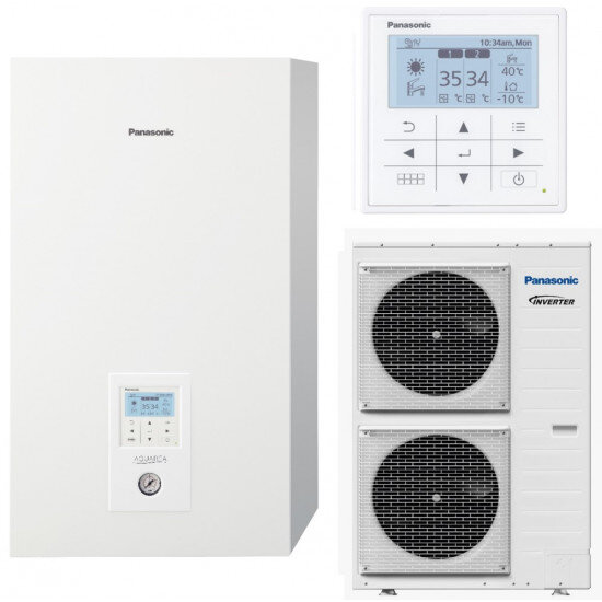 Pompa De Căldura Panasonic J All in One HP Clasa A 9 kW KIT-ADC09JE5C-1