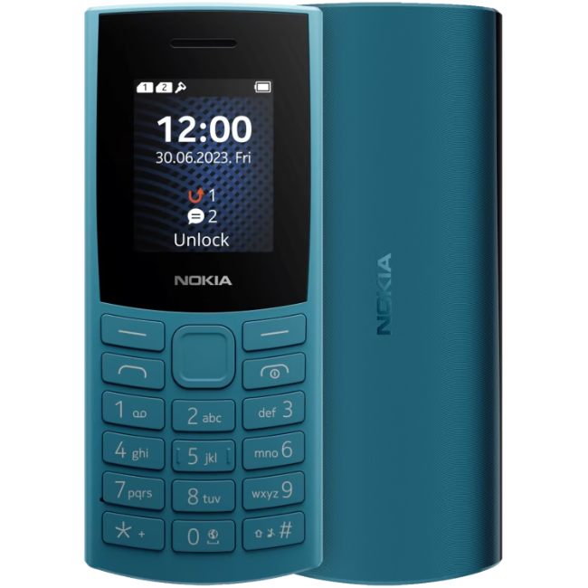 Telefon 105 (2023) Dual SIM 4G Ocean Blue