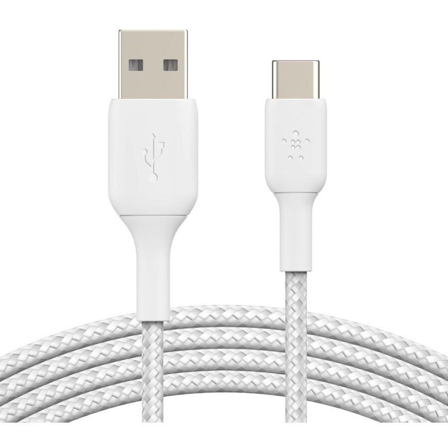 Cablu de date 3m USB - USB C Alb