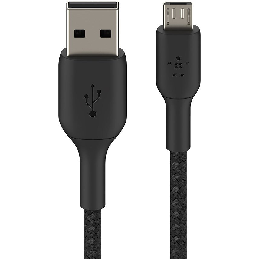 Cablu Date 1m USB - Micro-USB Negru