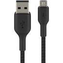 1m USB - Micro-USB Negru