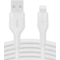 Cablu Incarcare Belkin BOOST CHARGE Flex Silicone USB-A Lightning White