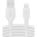 BOOST CHARGE Flex Silicone USB-A Lightning White